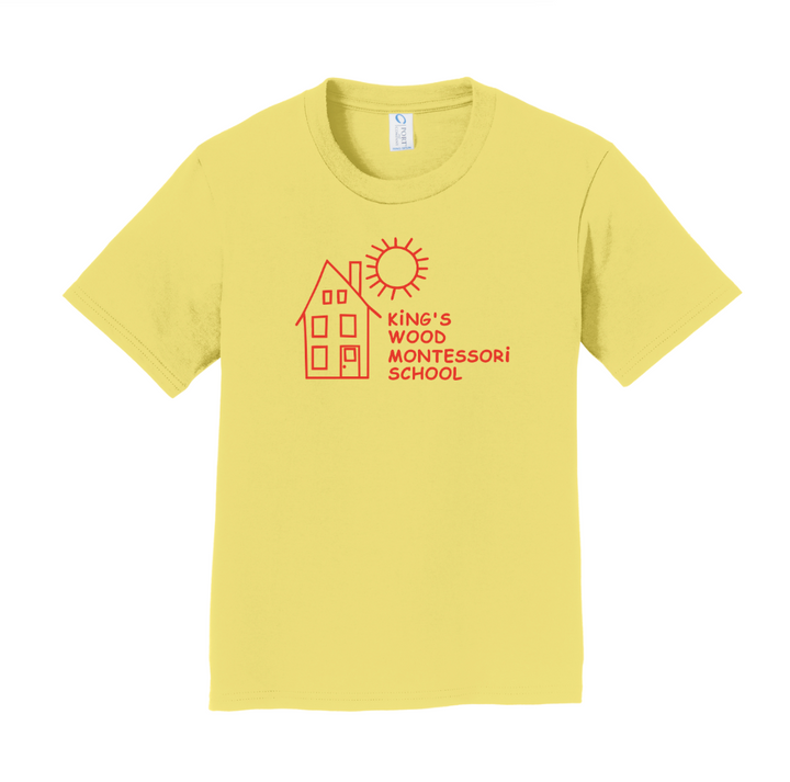 Camiseta unisex juvenil Montessori de King's Wood (PC450Y)