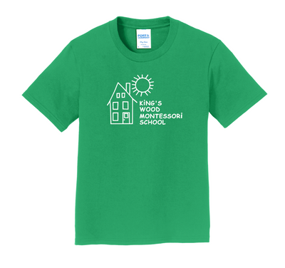 Camiseta unisex juvenil Montessori de King's Wood (PC450Y)