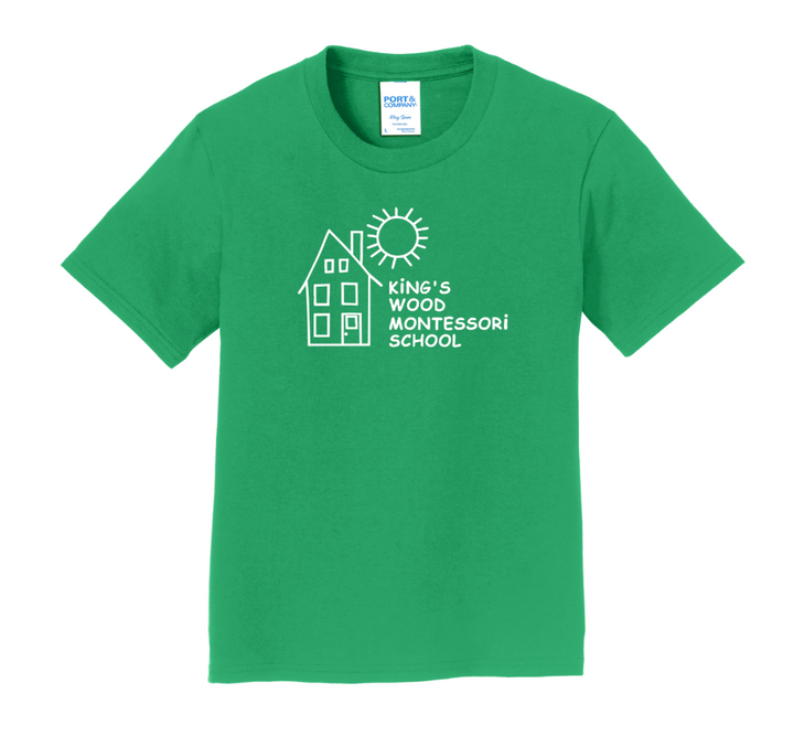 Camiseta unisex juvenil Montessori de King's Wood (PC450Y)