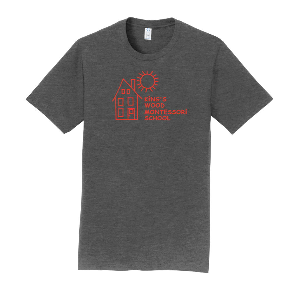 King's Wood Montessori - Adult Unisex Tee (PC450)