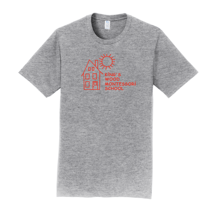 King's Wood Montessori - Adult Unisex Tee (PC450)
