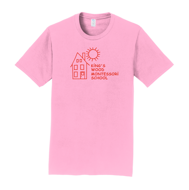 King's Wood Montessori - Adult Unisex Tee (PC450)