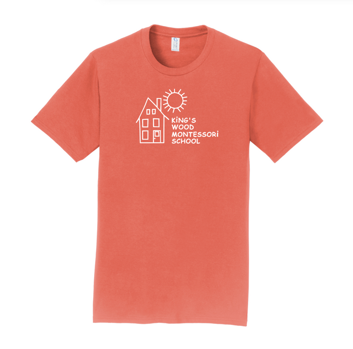 King's Wood Montessori - Adult Unisex Tee (PC450)