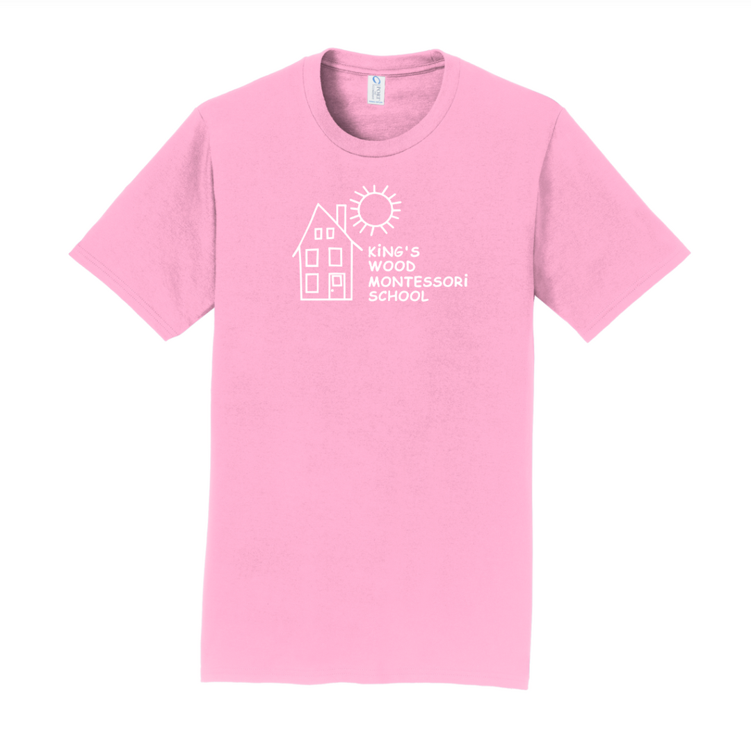 King's Wood Montessori - Adult Unisex Tee (PC450)