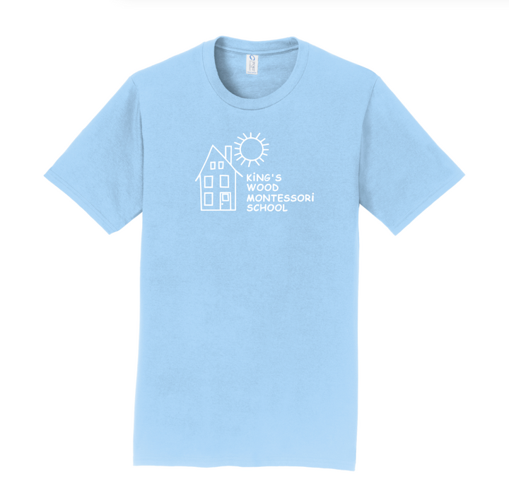 King's Wood Montessori - Adult Unisex Tee (PC450)
