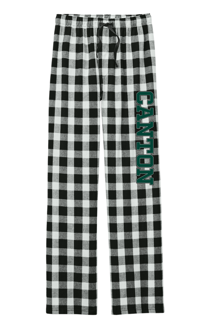 Pantalón de franela a cuadros unisex para adultos Canton Track & Field (DT1800)
