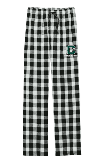 Pantalón de franela a cuadros unisex para adultos Canton Track & Field (DT1800)