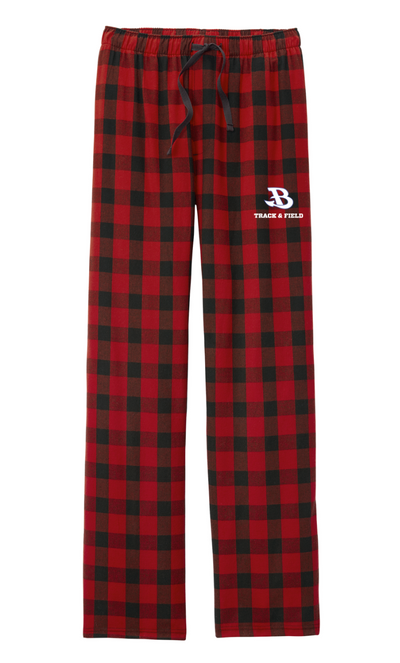 Burlington Track & Field - Adult Unisex Flannel Plaid Pant (DT1800)