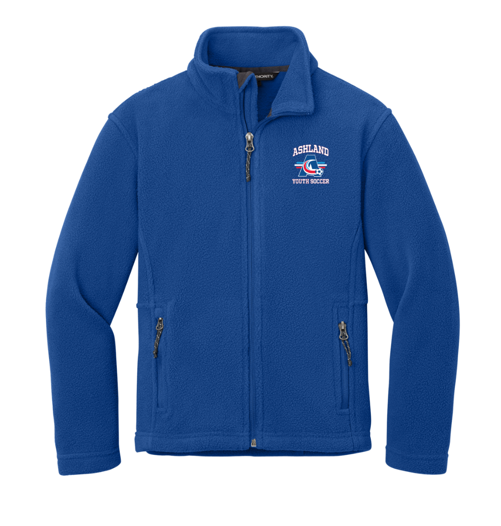 Ashland Youth Soccer - Youth Unisex Fleece Jacket (Y217)