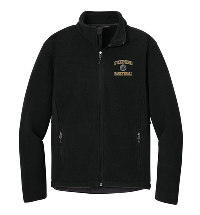 Chaqueta polar unisex para adultos de baloncesto de la escuela secundaria Foxborough (F217)