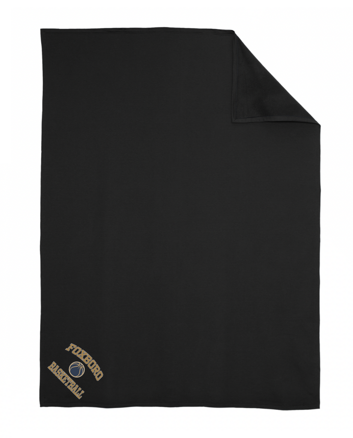 Foxborough Middle School Basketball - Oversized Fleece Sweatshirt Blanket (BP79)