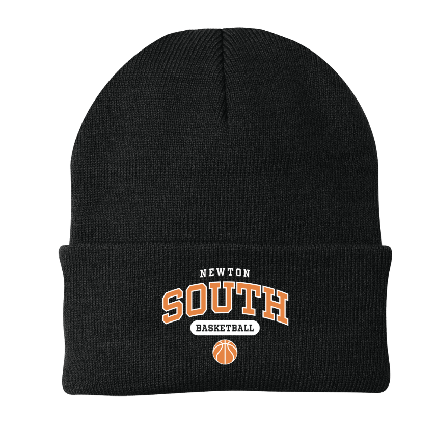 Newton South Boys Basketball - Knit Cap (CP90)