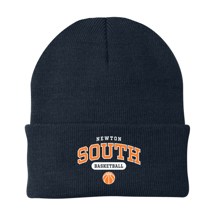 Newton South Boys Basketball - Knit Cap (CP90)