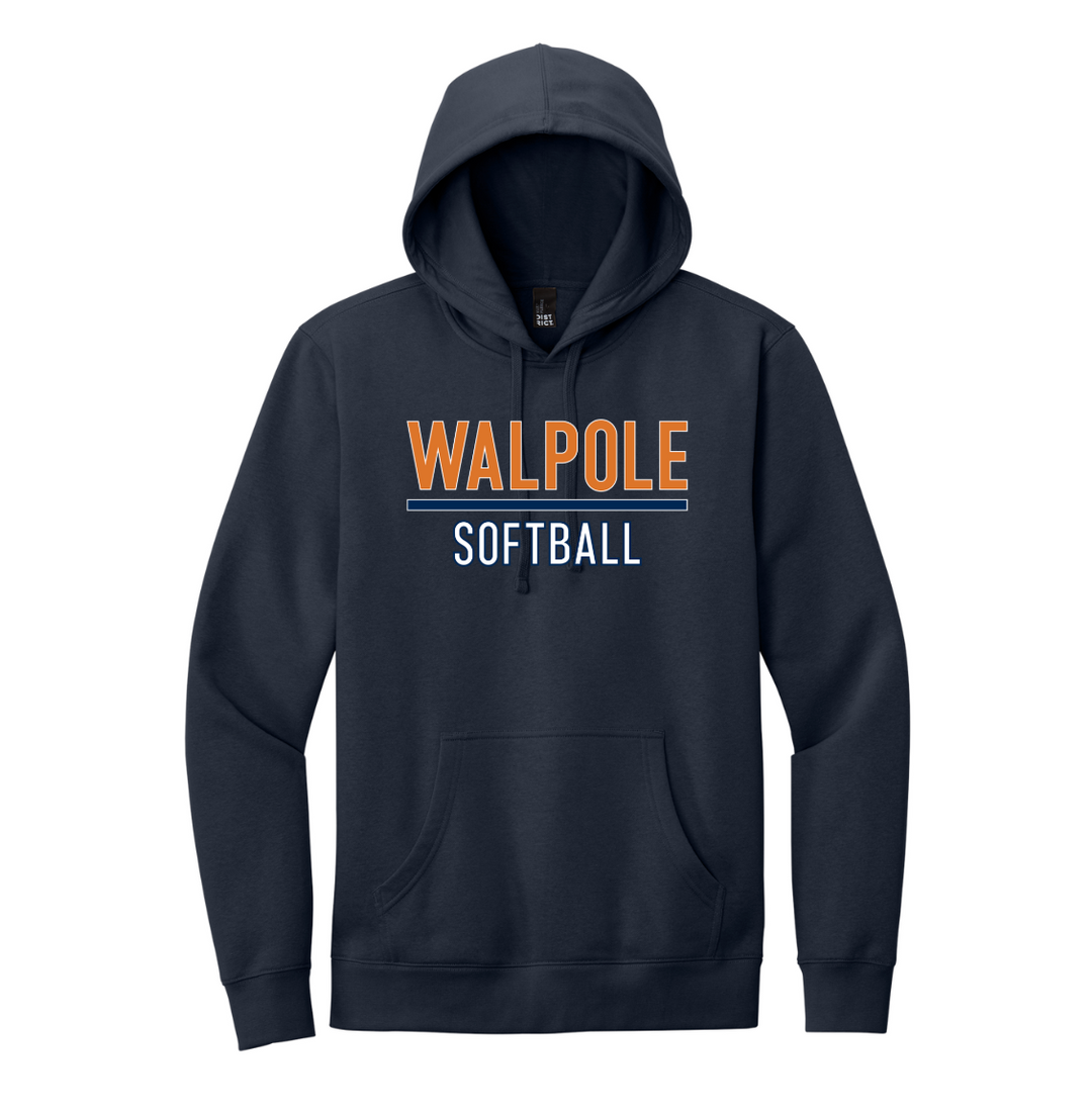 Walpole Softball - Adult Fleece Hoodie (DT6100)