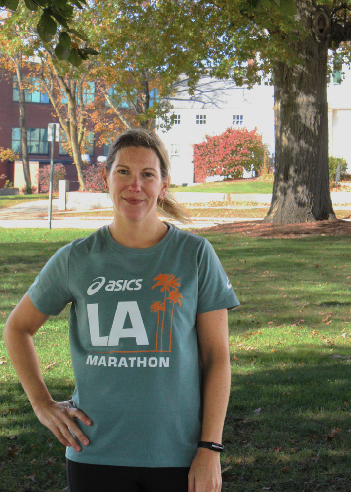 2026 ASICS Los Angeles Marathon - ASICS Women's Short Sleeve Tee Celadon (2012D014) (LA26-06)