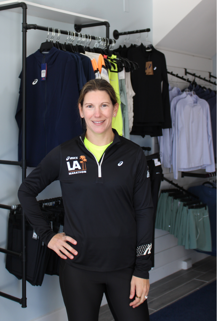 2026 ASICS Los Angeles Marathon -ASICS Women's Icon 1/2 Zip Black (2012D175) (LA26-12)