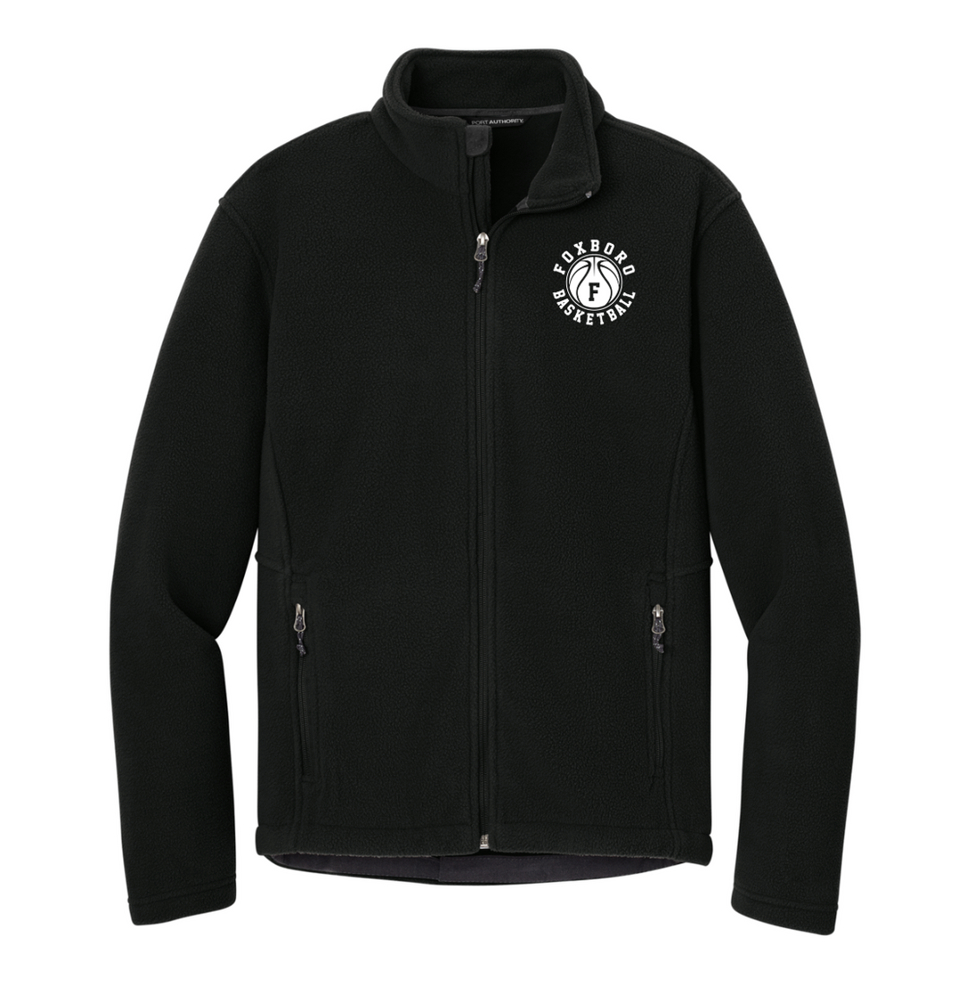 Chaqueta polar unisex para adultos de Foxboro Youth Basketball (F217)