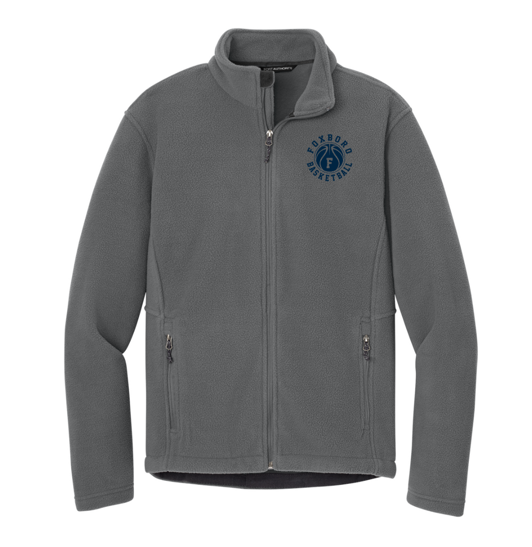 Chaqueta polar unisex para adultos de Foxboro Youth Basketball (F217)