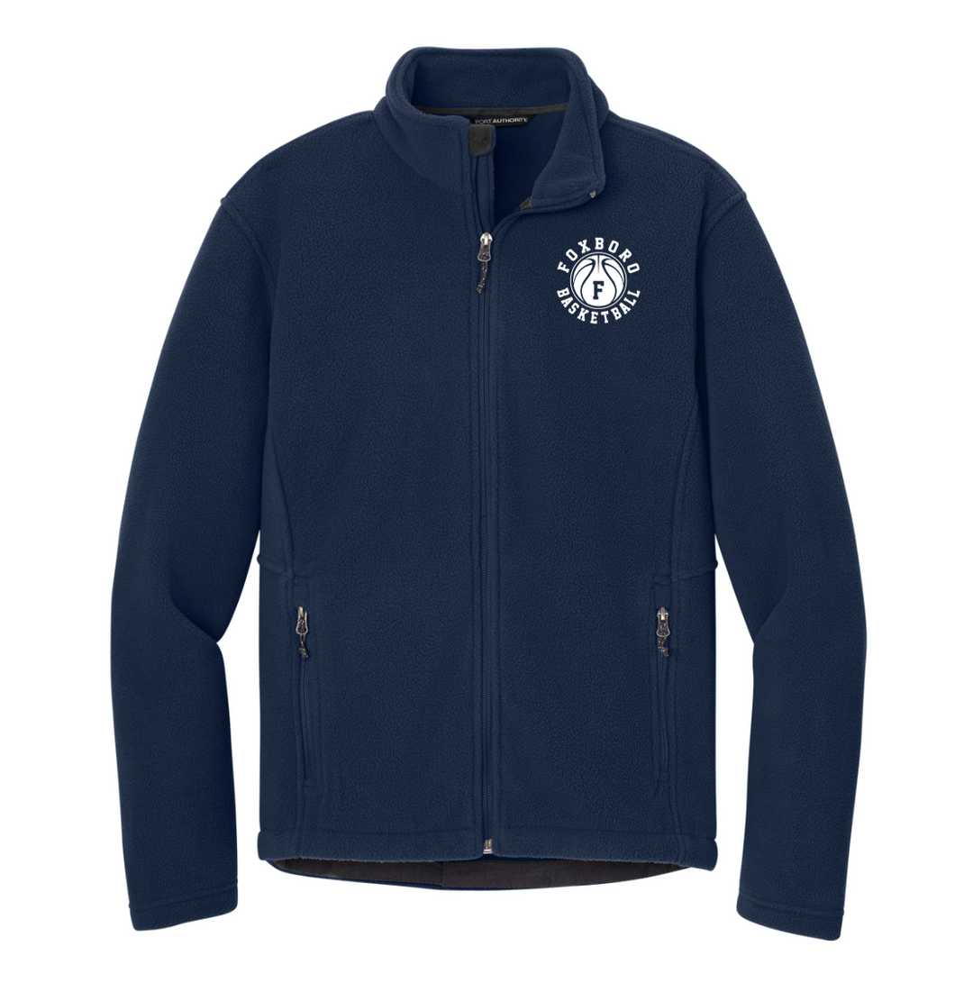 Chaqueta polar unisex para adultos de Foxboro Youth Basketball (F217)