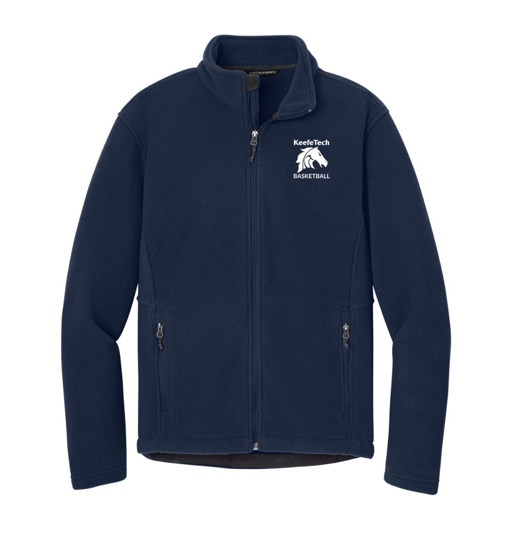 Keefe Tech Basketball - Adult Unisex Fleece Jacket (F217)