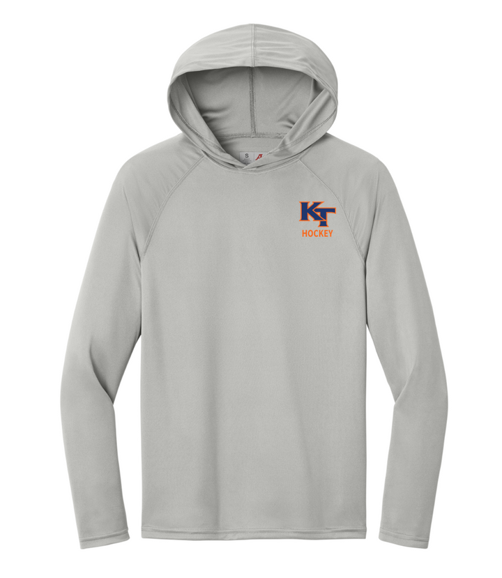 Keefe Tech Hockey - Adult Performance Long Sleeve Hooded Tee (A4N3409)