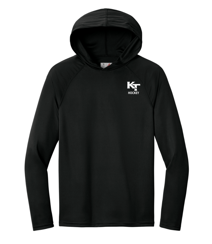 Keefe Tech Hockey - Adult Performance Long Sleeve Hooded Tee (A4N3409)