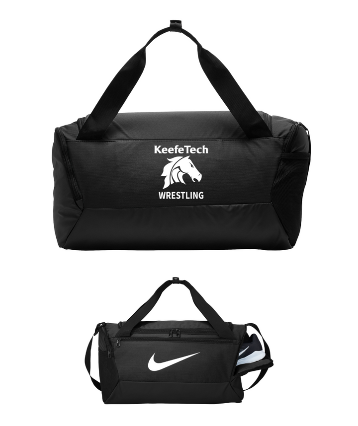 Keefe Tech Wrestling - Bolsa de viaje Nike Brasilia pequeña (NKDM3976)