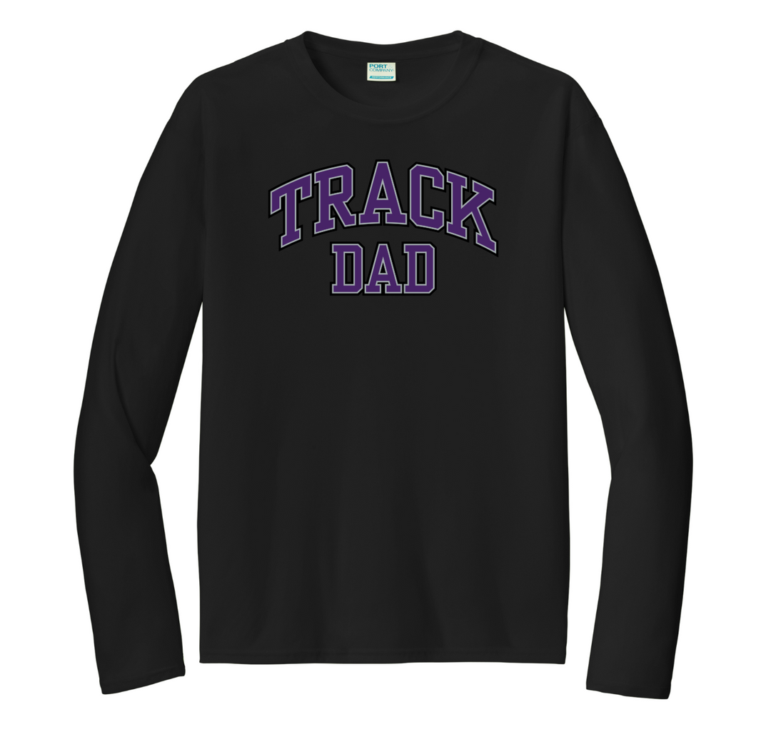 Martha's Vineyard Track & Field - Track Mom/Dad Adult Unisex Long Sleeve Tee (PC380LS)