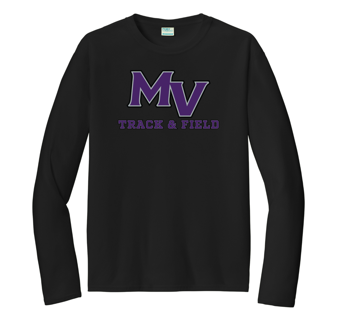Martha's Vineyard Track & Field - Camiseta unisex de manga larga para adultos (PC380LS)