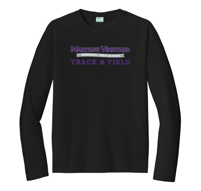 Martha's Vineyard Track & Field - Camiseta unisex de manga larga para adultos (PC380LS)