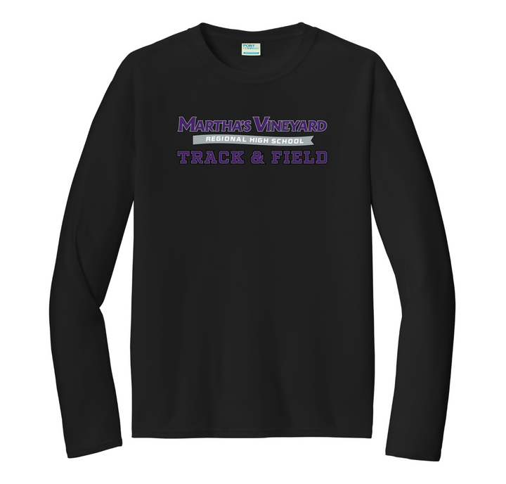 Martha's Vineyard Track & Field - Camiseta unisex de manga larga para adultos (PC380LS)