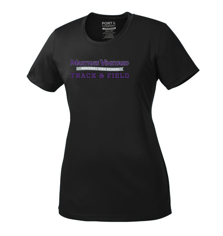 Martha's Vineyard Track & Field - Women's Performance Tee (LPC380)