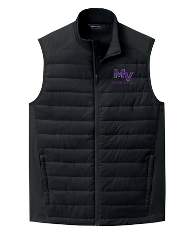 Martha's Vineyard Track & Field - Chaleco híbrido para hombre (ST941)