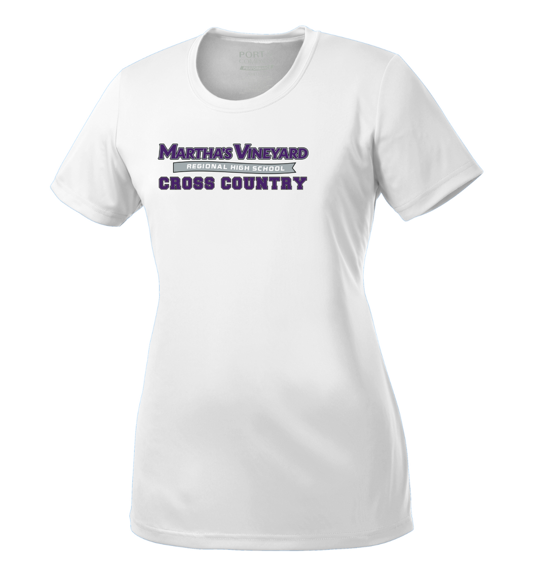 Martha's Vineyard Cross Country - Camiseta de alto rendimiento para mujer (LPC380) 