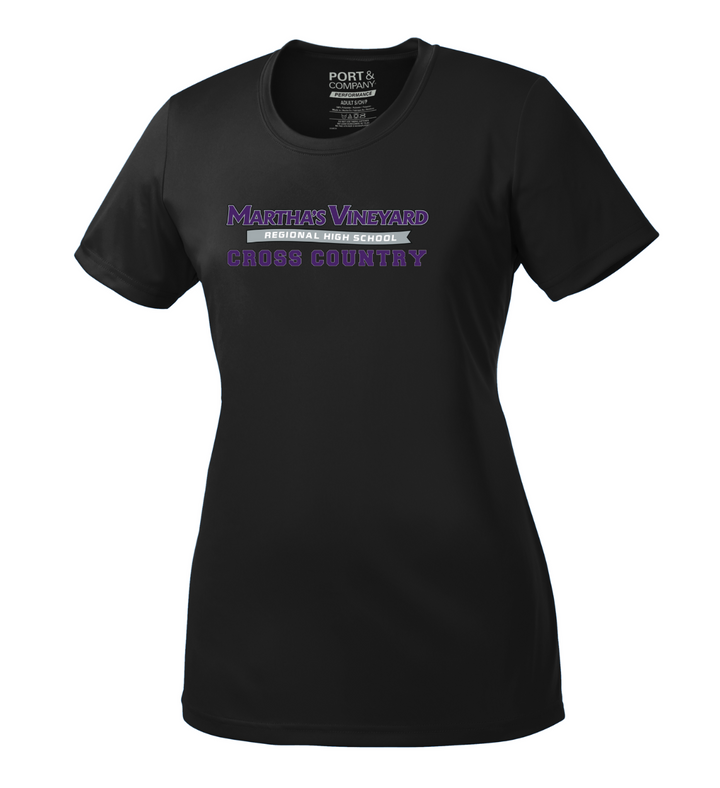 Martha's Vineyard Cross Country - Camiseta de alto rendimiento para mujer (LPC380) 