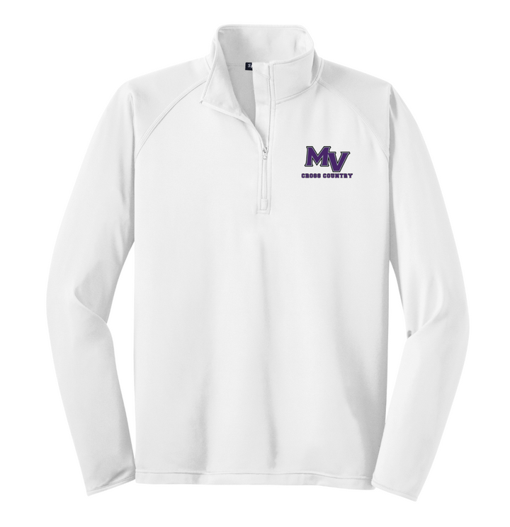 Martha's Vineyard Cross Country - Suéter con cremallera de 1/4 para hombre (ST850)