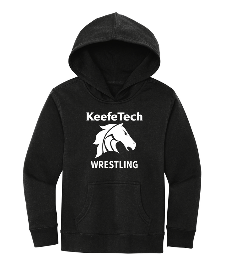 Keefe Tech Wrestling - Youth Fleece Hoodie (DT6100Y)