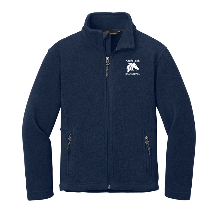 Keefe Tech Basketball - Youth Unisex Fleece Jacket (Y217)