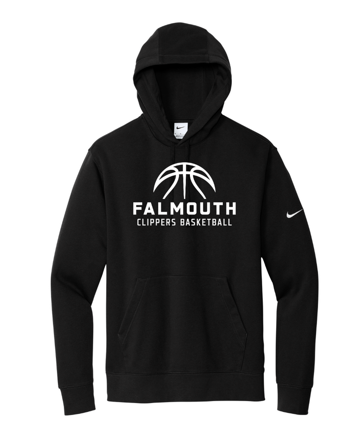 Sudadera con capucha y logo Nike Club Fleece Sleeve del equipo Bishop Fenwick XC (NKDR1499)
