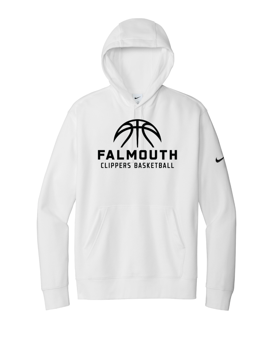 Sudadera con capucha y logo Nike Club Fleece Sleeve del equipo Bishop Fenwick XC (NKDR1499)