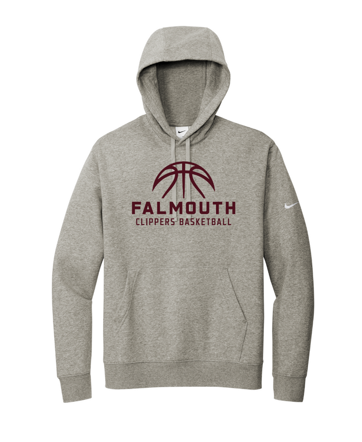 Sudadera con capucha y logo Nike Club Fleece Sleeve del equipo Bishop Fenwick XC (NKDR1499)