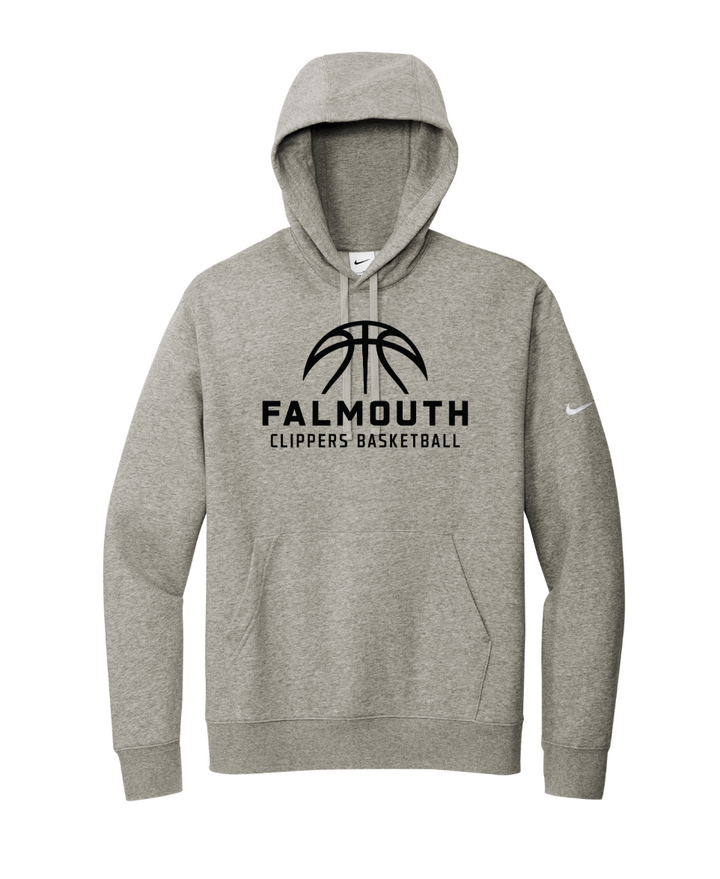 Sudadera con capucha y logo Nike Club Fleece Sleeve del equipo Bishop Fenwick XC (NKDR1499)