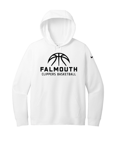 Falmouth Baksetball - Nike Women's Club Fleece Pullover Hoodie (NKFD9889)