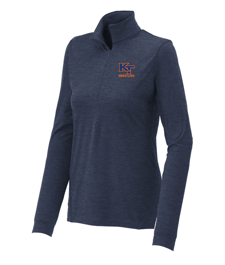 Keefe Tech Wrestling - Women's Quarter Zip (LST711)