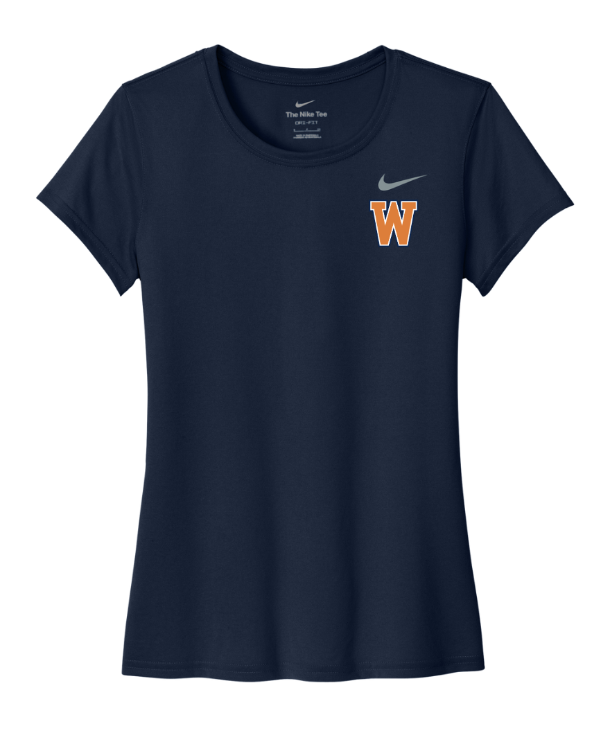 Camiseta Nike Team rLegend para damas de lacrosse para niñas de Hopkinton - DV7312