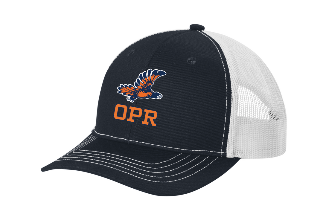 Old Post Road - Port Authority® Youth Snapback Trucker Cap - YC402