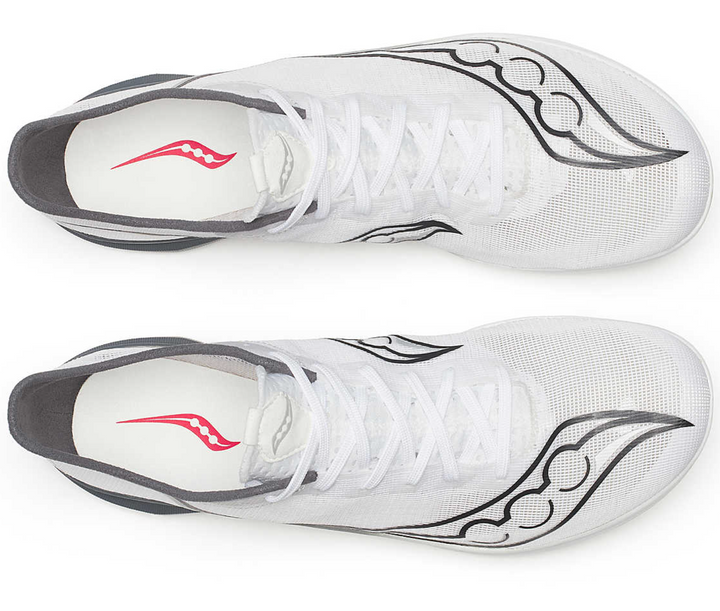 Saucony Mens Endorphin Cheetah- White/Carbon (S29095-10)