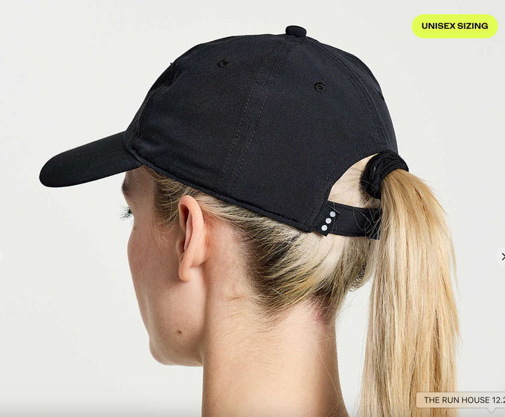 Saucony Outpace Petite Hat - Black - UNISEX