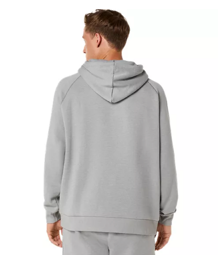 2026 Rose Bowl Half Marathon *FINISHER* - ASICS Unisex Fleece Relaxed Pullover Hoodie Grey Heather (2031F470) (RB26-20)