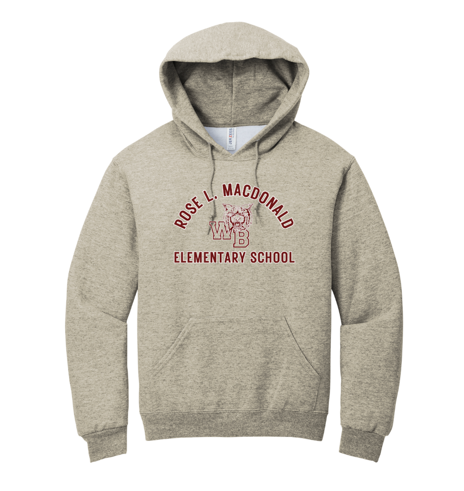 Sudadera con capucha de polar NuBlend® para adultos de la escuela primaria Rose L. MacDonald (996)